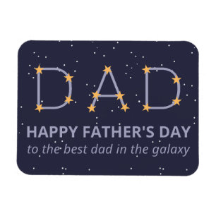 Vater Constellation Happy Vatertag Magnet