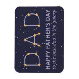 Vater Constellation Happy Vatertag Magnet