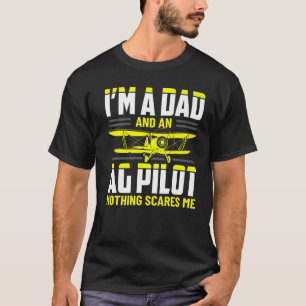 Vater Crop Duster AG Pilot-Bewerbung T-Shirt