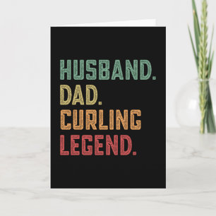 Vater Curling Legend Karte