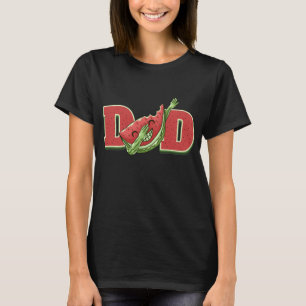 Vater Dabbing Watermelon Kawaii Dab Sommer Liebhab T-Shirt