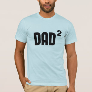 Vater Dad2 exponential quadriert T-Shirt