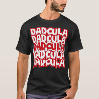 Vater Daddy Dracula Monster Kostüm Easy Halloween T-Shirt