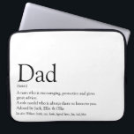 Vater Daddy ist der beste Vater der Welt und defin Laptopschutzhülle<br><div class="desc">Personalisieren Sie für Ihren besonderen Vater, Vater, Papa oder Papa, um ein einzigartiges Geschenk für den Tag des Vaters, Geburtstage, Weihnachten oder jeden Tag, den Sie gewollt, um zu zeigen, wie viel er für Sie bedeutet. Eine perfekte Art, ihm zu zeigen, wie phantastisch er jeden Tag ist. Entwickelt von Thisisnotme©...</div>