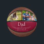 Vater Daddy Pater Definition Fotos Spaß Burgund Mini Basketball<br><div class="desc">Personalisieren Sie die 2 Fotos und Definition für Ihren besonderen lustigen Vater, Vater, Papa oder ein einzigartiges Geschenk für den Vater, Geburtstag, Weihnachten oder jeden Tag, den Sie gewollt, um zu zeigen, wie viel er zu Ihnen bedeutet. Ein perfekter Weg, um ihm zu zeigen, wie phantastisch er ist jeden Tag....</div>