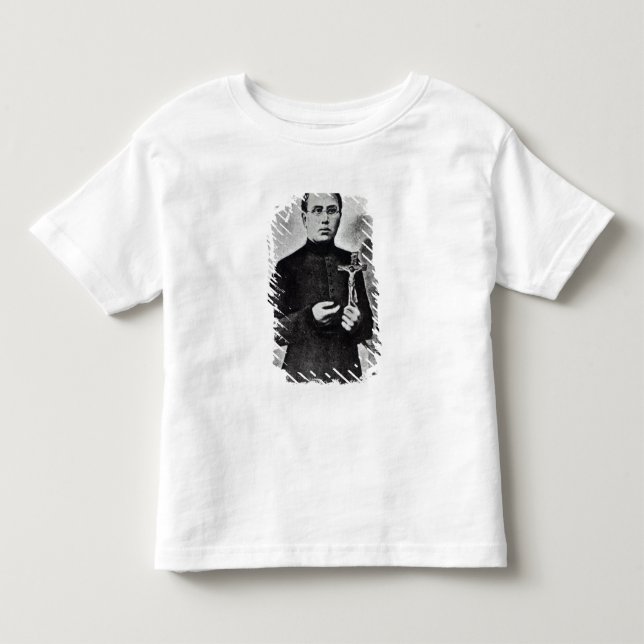 Vater Damien Kleinkind T-shirt (Vorderseite)