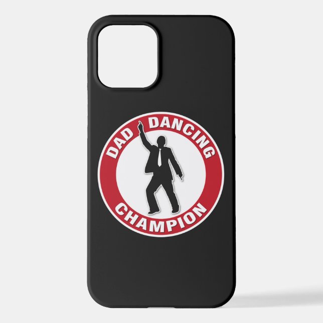 Vater Dancing Champion iPhone Case 12 Hülle (Rückseite)