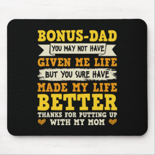 Vater danke, dass du mir meine Mama aufgepasst has Mousepad