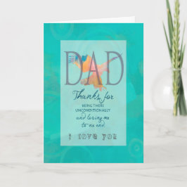 Vater, danke für die bedingungslose Liebe zu mir