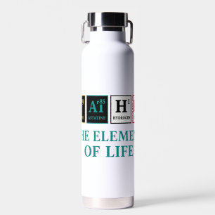 VATER - Das Element des Lebens Periodische Tabel Trinkflasche