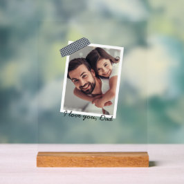 Vater Daughters Heftschrift | FotoCollage Acrylschild