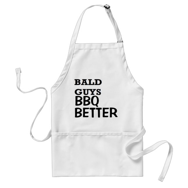Väter Day Bald Typ GRILLEN Better Birthday Schürze (Vorne)