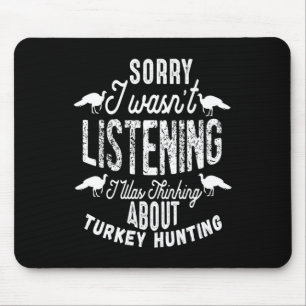 Väter Day Gobbler Non-Targeting Mens Funny Turk Mousepad