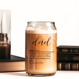 Vater Definition Beer kann Glas