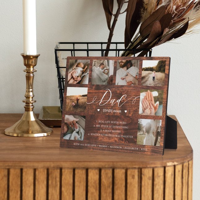 Vater Definition Holzkörnerkollage Tagesfotografie Fotoplatte (Von Creator hochgeladen)