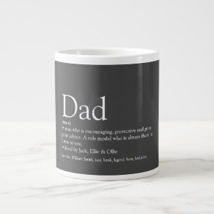 Vater Definition Lustiger Spruch Jumbo-Tasse