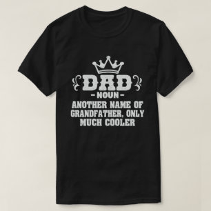 Vater Definition Witzige Bedeutung Cooler Vatertag T-Shirt