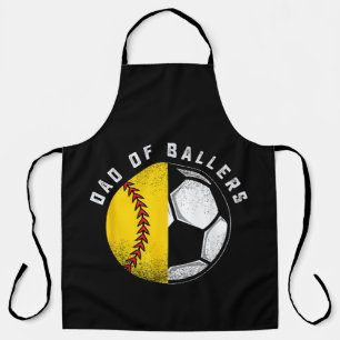 Vater der Baller Vater-Sohn-Softball-Fußballspiele Schürze