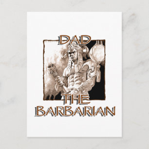 Vater der Barbarian Postcard Postkarte
