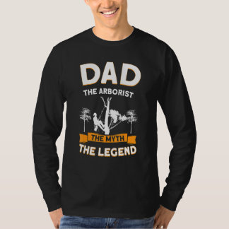 Vater Der Baumpfleger Der Mythos Legende Job T-Shirt
