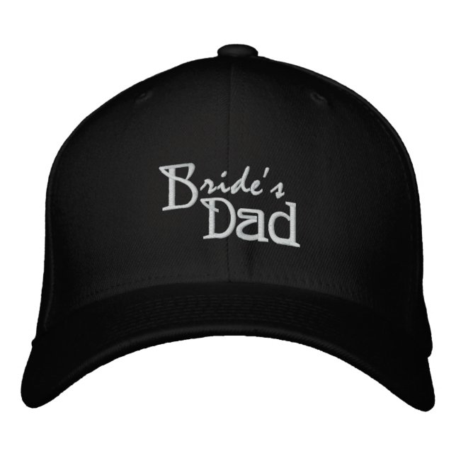Vater der Braut Bestickte Baseballkappe (Vorderseite)