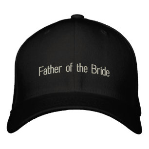 Vater der Braut Bestickte Baseballkappe