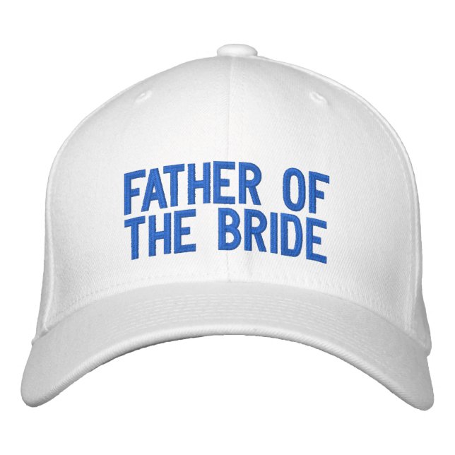 Vater der Braut Bestickte Kappe (Vorderseite)