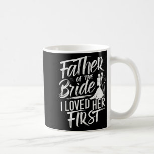 Vater der Braut, die ich liebte, ihre erste Ehe wo Kaffeetasse