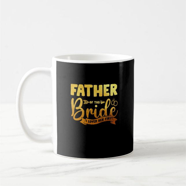 Vater der Braut, die ich liebte, ihre erste Ehe wo Kaffeetasse (Links)