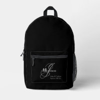 Vater der Braut Geschenk Elegante Monogram rustika