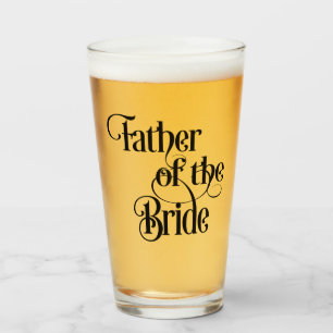 Vater der Braut Glas