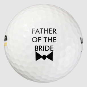 Vater der Braut-Golfbälle Golfball