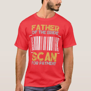 Vater der Braut Hochzeitsfeier Empfang Gro T-Shirt