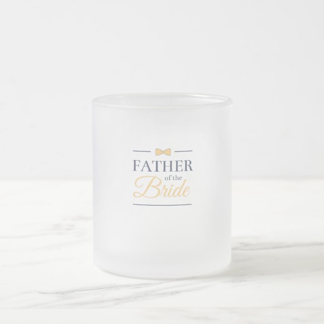 Vater der Braut Mattglastasse (Mittel)