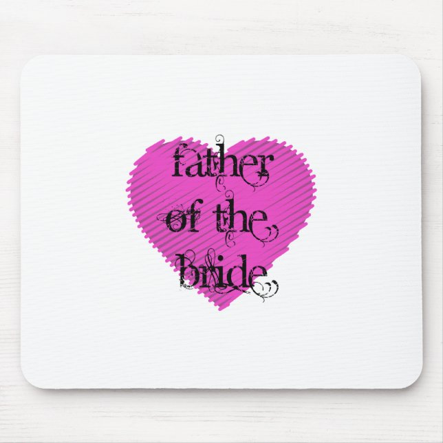 Vater der Braut Mousepad (Vorne)
