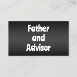 Vater der Braut Telefonnummerkarte