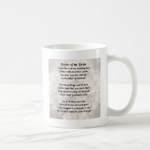 Vater der Braut - Weiß Kaffeetasse