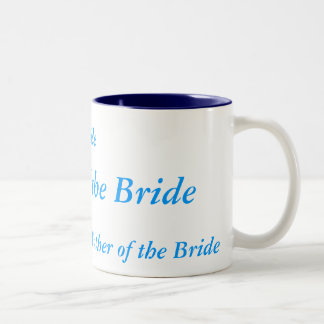 Vater der Braut Zweifarbige Tasse