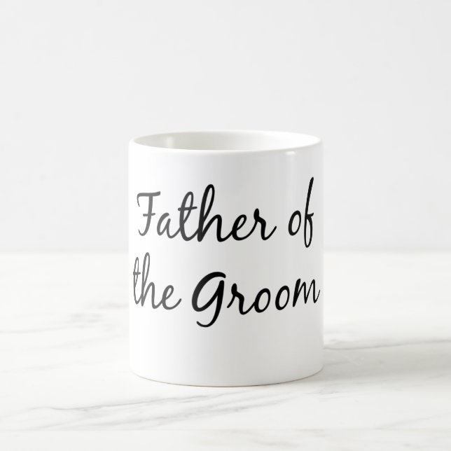Vater der Bräutigam-Tasse Kaffeetasse (Mittel)