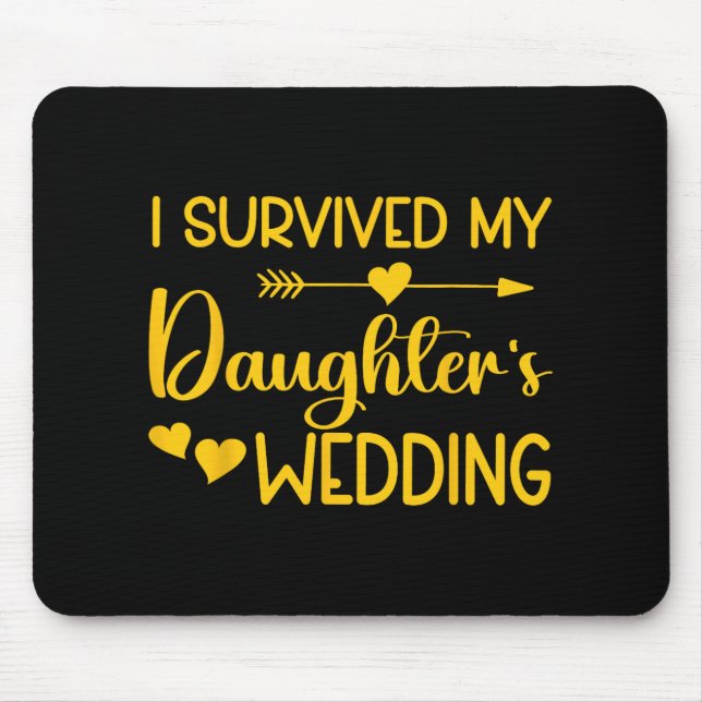 Vater der Bride Funny Bridal Bachelor Party Da Mousepad (Vorne)