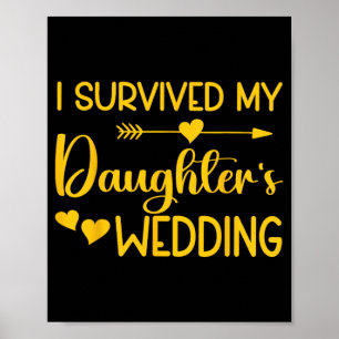 Vater der Bride Funny Bridal Bachelor Party Da Poster