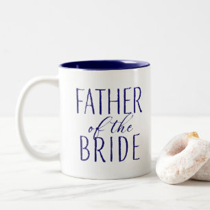Vater der britischen Marine Blue Zweifarbige Tasse
