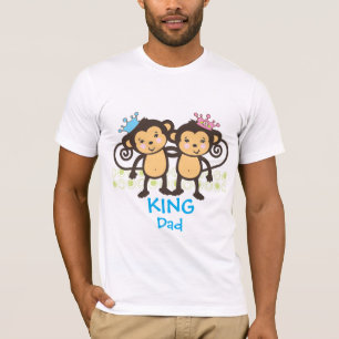 Vater der Doppelaffen T-Shirt