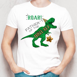 Vater der Drei-Rex Dinosaurier 3. Geburtstag T-Shirt