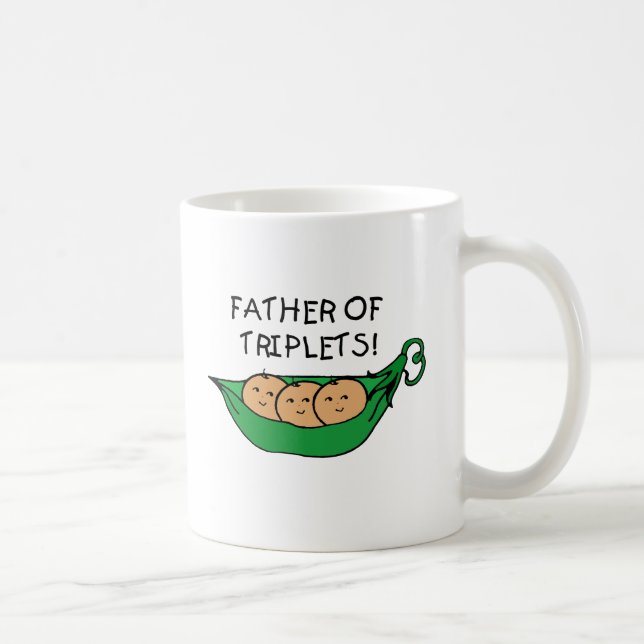 Vater der Dreiergruppe-Hülse Kaffeetasse (Rechts)