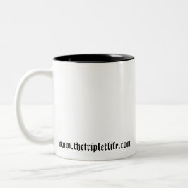 Vater der Dreiergruppen Zweifarbige Tasse