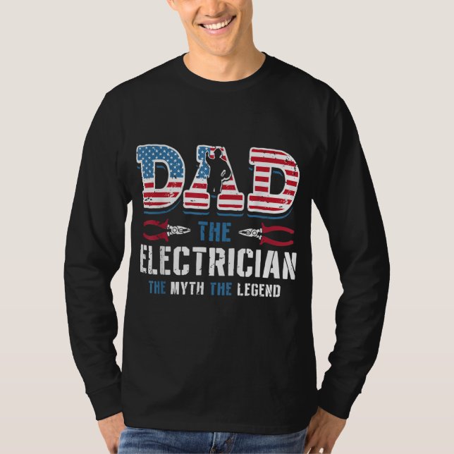 Vater der Elektroräge Der Mythos des legendären Va T-Shirt (Vorderseite)