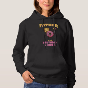 Vater der Geburtstagskarte Pink Donut Cookie Bday Hoodie