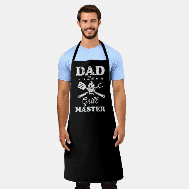 Vater: Der Grillmeister Schürze (Getragen)