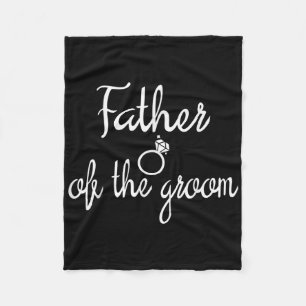 Vater der Groom-Bachelor-Party-Braut Fleecedecke